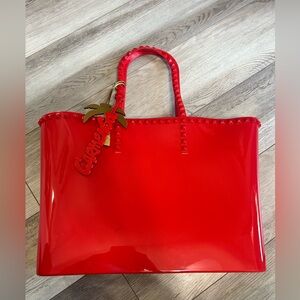 Carmen Sol Angelica Large Jelly Tote - NWOT